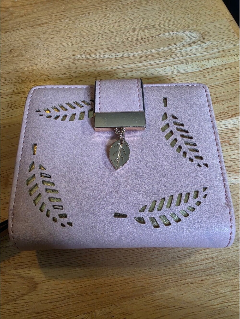 Women's Small Pink Card Holder Wallet
